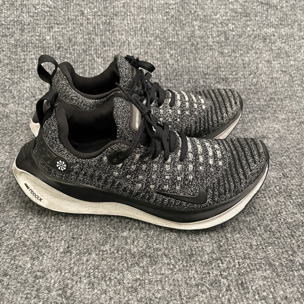 Nike React X Infinity Run 4 Shoes Men's Sz 7 Running Sneakers Oreo DR2670